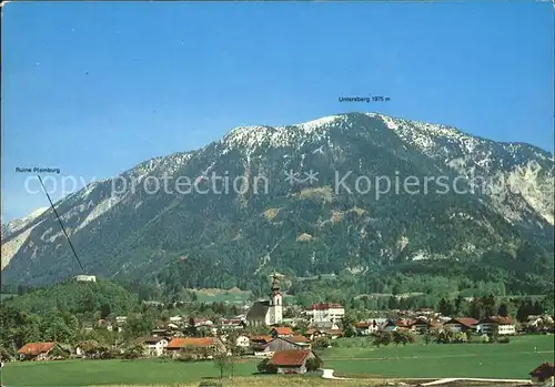 Grossgmain Panorama mit Untersberg Kat. Grossgmain