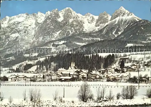 Pfarrwerfen mit Tennengebirge Kat. Pfarrwerfen