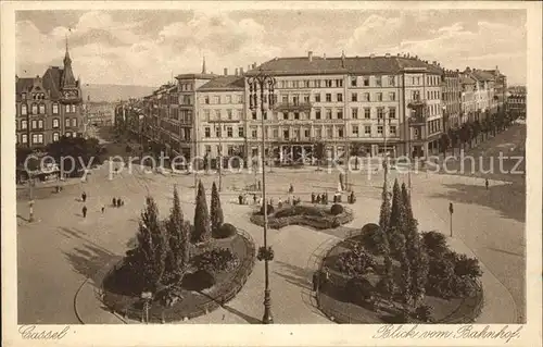 Kassel Blick vom Bahnhof Kat. Kassel