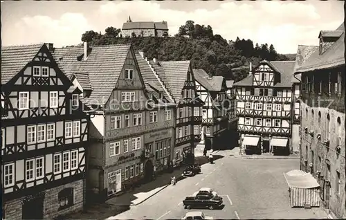 Spangenberg Hessen Marktplatz Schloss Kat. Spangenberg