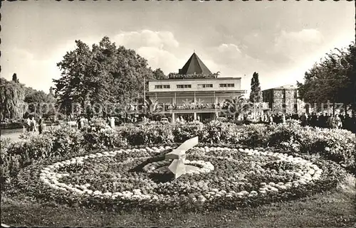 Muelheim Ruhr Blumenuhr / Muelheim an der Ruhr /Muelheim Ruhr Stadtkreis