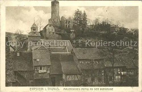 Eppstein Taunus Burgruine  Kat. Eppstein