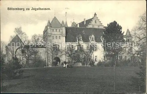 Jagsthausen Heilbronn Burg Jagsthausen Goetzenburg Kat. Jagsthausen