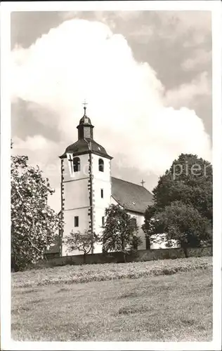 Neunkirchen Odenwald Evangelische Pfarrkirche Cosmas und Damian Kat. Modautal