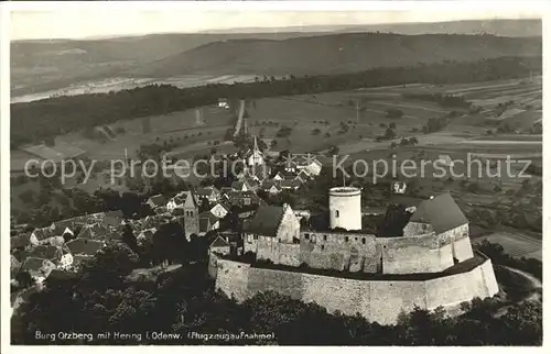 Hering Odenwald Veste Otzberg Fliegeraufnahme Kat. Otzberg