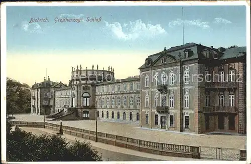 Biebrich Wiesbaden Grossherzogliches Schloss / Wiesbaden /Wiesbaden Stadtkreis