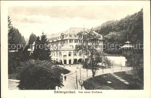 Schlangenbad Taunus Neues Kurhaus Kat. Schlangenbad