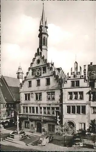 Weinheim Bergstrasse Altes Rathaus Kat. Weinheim