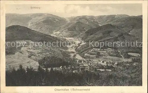 Ottenhoefen Schwarzwald Sohlberg Kat. Ottenhoefen im Schwarzwald