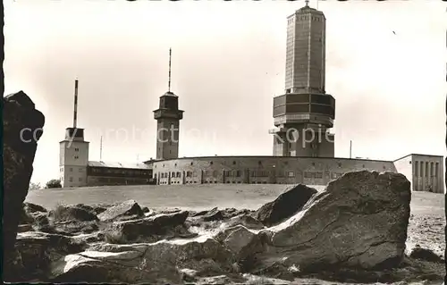 Grosser Feldberg Taunus Fernsehturm UKW Sender  Kat. Schmitten