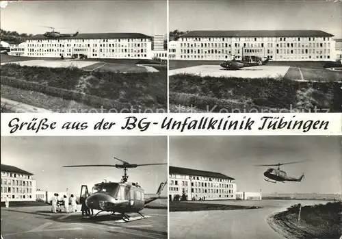 Tuebingen BG Unfallklinik Patienten Kasino Hubschrauber  Kat. Tuebingen