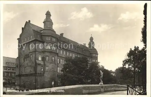 Offenbach Main Schloss Isenburg Kat. Offenbach am Main