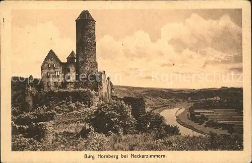 Neckarzimmern Burg Hornberg Kat. Neckarzimmern