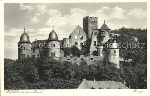 Wertheim Main Burg Kat. Wertheim