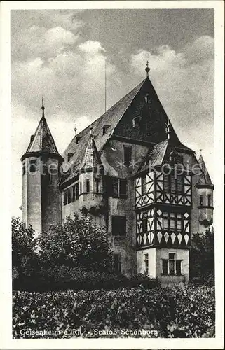 Geisenheim Schloss Schoenborn Kat. Geisenheim