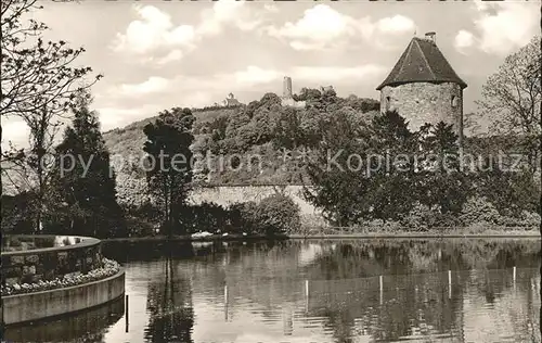 Weinheim Bergstrasse Schlosspark Kat. Weinheim