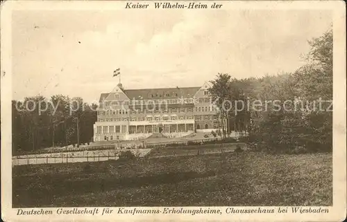 Wiesbaden Kaiser Wilhelm  Heim Kat. Wiesbaden