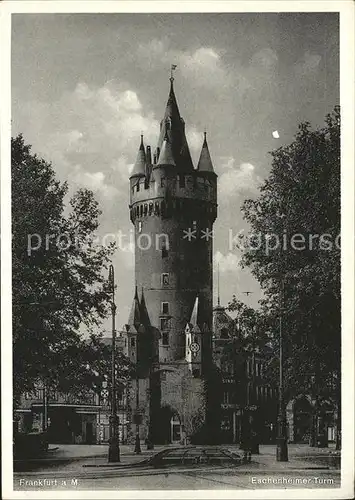 Frankfurt Main Eschenheimer Turm Kat. Frankfurt am Main