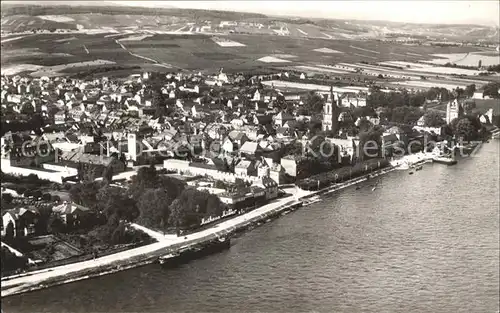 Eltville Rhein Fliegeraufnahme Kat. Eltville am Rhein