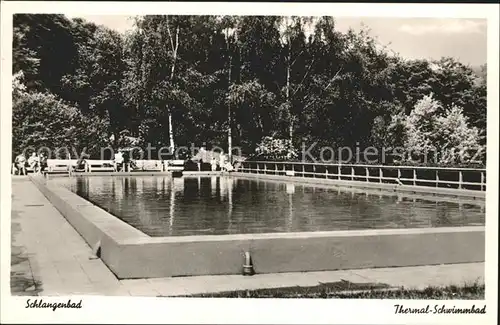 Schlangenbad Taunus Thermal Schwimmbad Kat. Schlangenbad