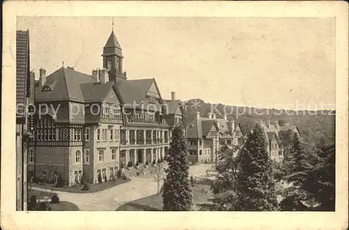 Falkenstein Taunus Offiziersheim Hauptgebaeude Kat. Koenigstein im Taunus