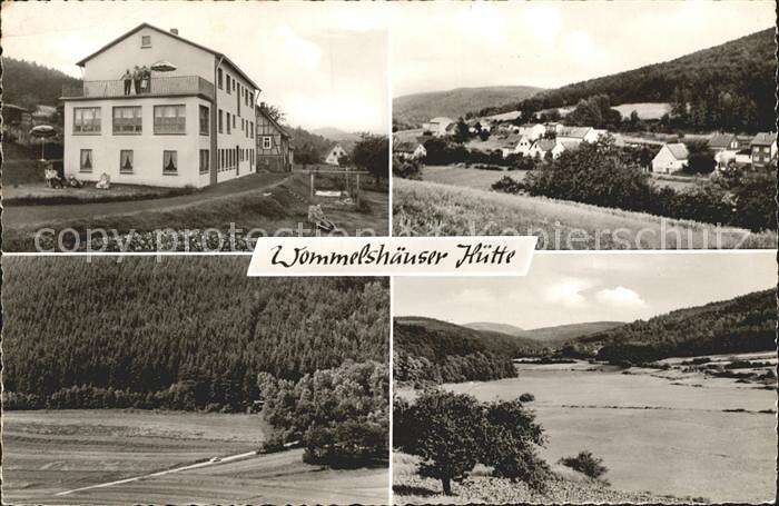 Wommelshausen Erholungsheim Haus Felsengrund Kat Bad Endbach Nr