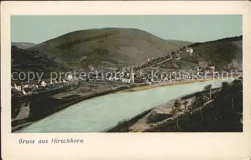 Hirschhorn Neckar Neckarpartie Kat. Hirschhorn (Neckar)