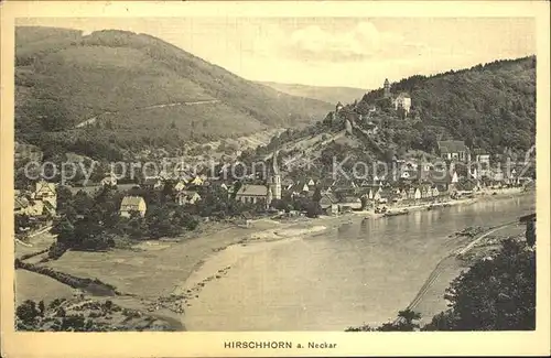 Hirschhorn Neckar Neckarpartie Kat. Hirschhorn (Neckar)