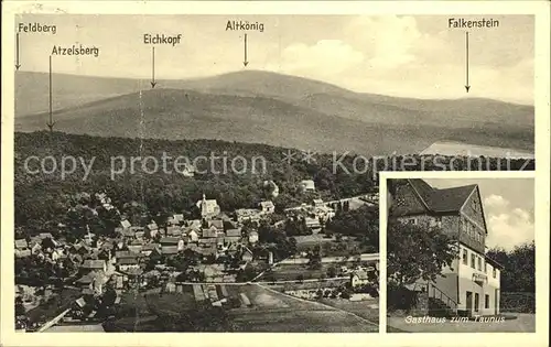 Eppenhain Gasthaus zum Taunus Kat. Kelkheim (Taunus)