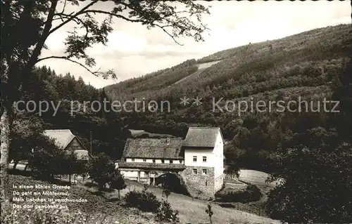 Struempfelbrunn Restaurant zur Muehle Kat. Waldbrunn