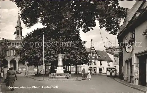 Geisenheim Lindenplatz Kat. Geisenheim