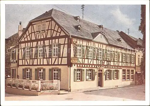 Geisenheim Hotel Weinhaus Zur Post Kat. Geisenheim