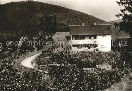 Huzenbach Pension Talblick Kat. Baiersbronn