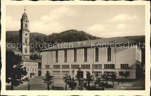 Heidelberg Neckar Neue Universitaet Kirche Kat. Heidelberg