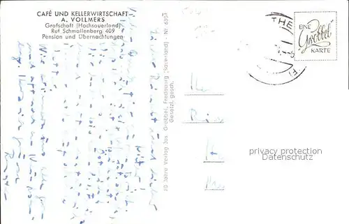 Grafschaft Sauerland Gesamtansicht Muehlenteich Kloster Wilzenberg Kat. Schmallenberg