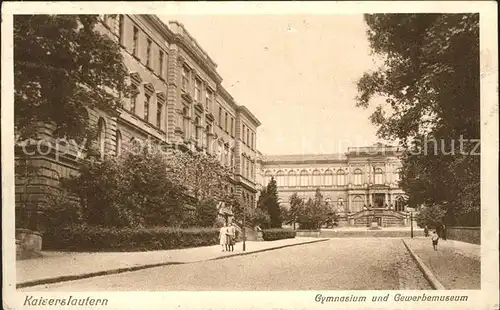 Kaiserslautern Gymnasium und Gewerbemuseum Kat. Kaiserslautern