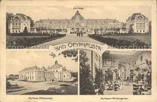 Bad Oeynhausen Kurhaus Wintergarten Kat. Bad Oeynhausen