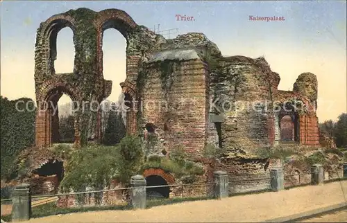 Trier Ruine Kaiserpalast / Trier /Trier Stadtkreis