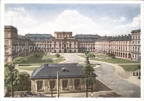 Mannheim Schloss Denkmal Kat. Mannheim