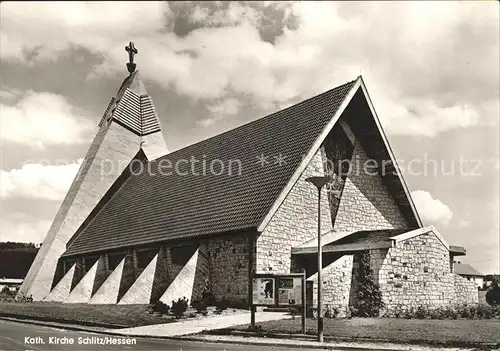 Schlitz Katholische Kirche Kat. Schlitz