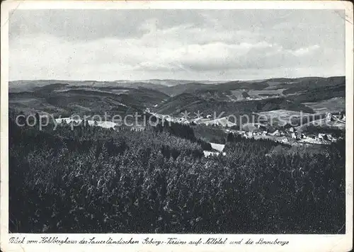 Dahle Altena Blick vom Kohlberghaus Kat. Altena