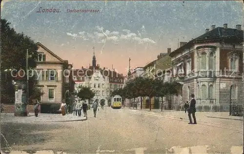 Landau Pfalz Ostbahnstrasse Kat. Landau in der Pfalz