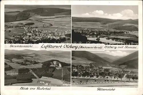 Olsberg Sauerland Stausee Ruhrtal Kat. Olsberg