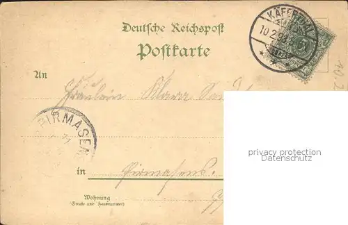 Mannheim Postamt Neckarbruecke  Kat. Mannheim