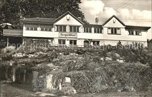 Heiligkreuzsteinach Restaurant Bergschloessl Kat. Heiligkreuzsteinach