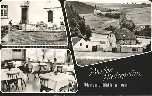 Daun Eifel Pension Niederpruem uedersdorfer Muehle Kat. Daun