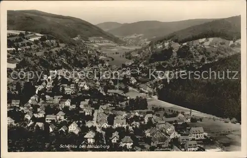 Schoenau Odenwald Fliegeraufnahme Kat. Schoenau