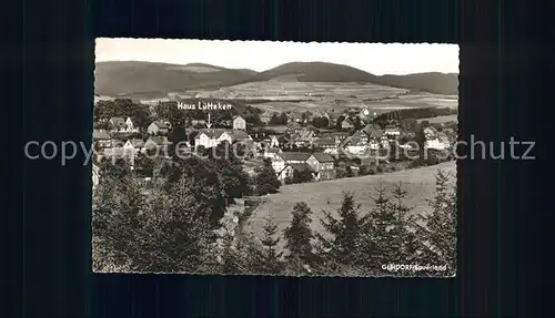 Gleidorf Gasthaus Pension Haus Luetteken Kat. Schmallenberg