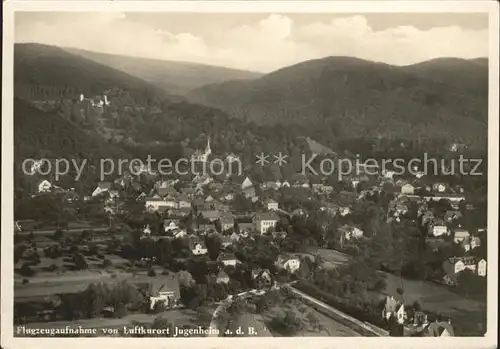 Jugenheim Seeheim Jugenheim Fliegeraufnahme Kat. Seeheim Jugenheim Bergstrasse