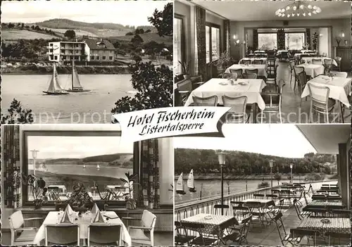 Listertalsperre Hotel Fischerheim Kat. Attendorn